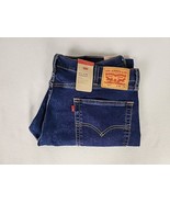 Levi&#39;s 513 Slim Fit Zip Fly Straight Leg Denim Jeans 38X30 Men&#39;s Blue St... - $721.68 MXN