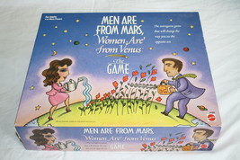 Men Are From Mars Women Are From Venus Board Adult Game 1998 Missing 1 P... - $24.88