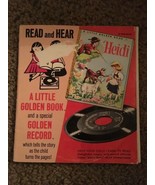 Heidi A Little Golden Book And A Special Golden Record Vinyl Vintage Rar... - €180,49 EUR