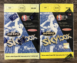 (2) 1997-98 Skybox Hoops Series 2 Two Basketball Retail Box 11 Packs 9 Cards ea - £315.80 GBP