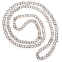 Steampunk Small Loop Chain Silver - £16.36 GBP
