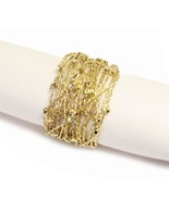 Twirler Christmas Napkin Ring - Gold - $6.43