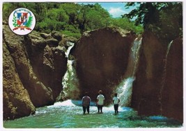 Postcard San Jose De Las Matas Santiago Iona River Fall Dominican Republic - $7.91