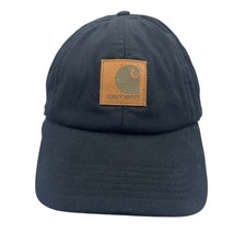 Carhartt Trapper Ear Flap Hat Black Insulated Outdoor Canvas Hat M/L - $17.99