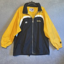 VTG 90s Pittsburgh Steelers Starter NFL Proline Mens XL Jacket Zip Up - £33.30 GBP