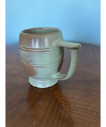 Frankoma Pottery Coffee Mug - Prairie Green Barrel Style - Mold C7 Vinta... - €8,59 EUR
