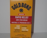 4 Boxes Gold Bond Medicated Rapid Relief Anti-Itch Cream 12/2025 or Late... - $33.65