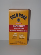 4 Boxes Gold Bond Medicated Rapid Relief Anti-Itch Cream 12/2025 or Late... - $33.65