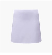 WeWoreWhat Revolve Mini Slip Skirt Satin Heather Purple Back Zipper Size Small S - £25.77 GBP