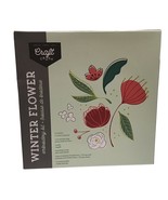 Craft Crush Winter Flower Embroidery Kit Design Make Love Boxed Set Craf... - £8.58 GBP