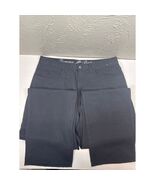 Tommy Bahama Mens Lyocell Cotton Straight Leg Pants Lightweight Black Si... - $41.97 CAD