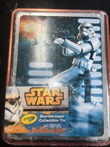 Stormtrooper Star Wars Crayola Collectible Tin With 64 Crayons Brand New (2015) - £4.91 GBP