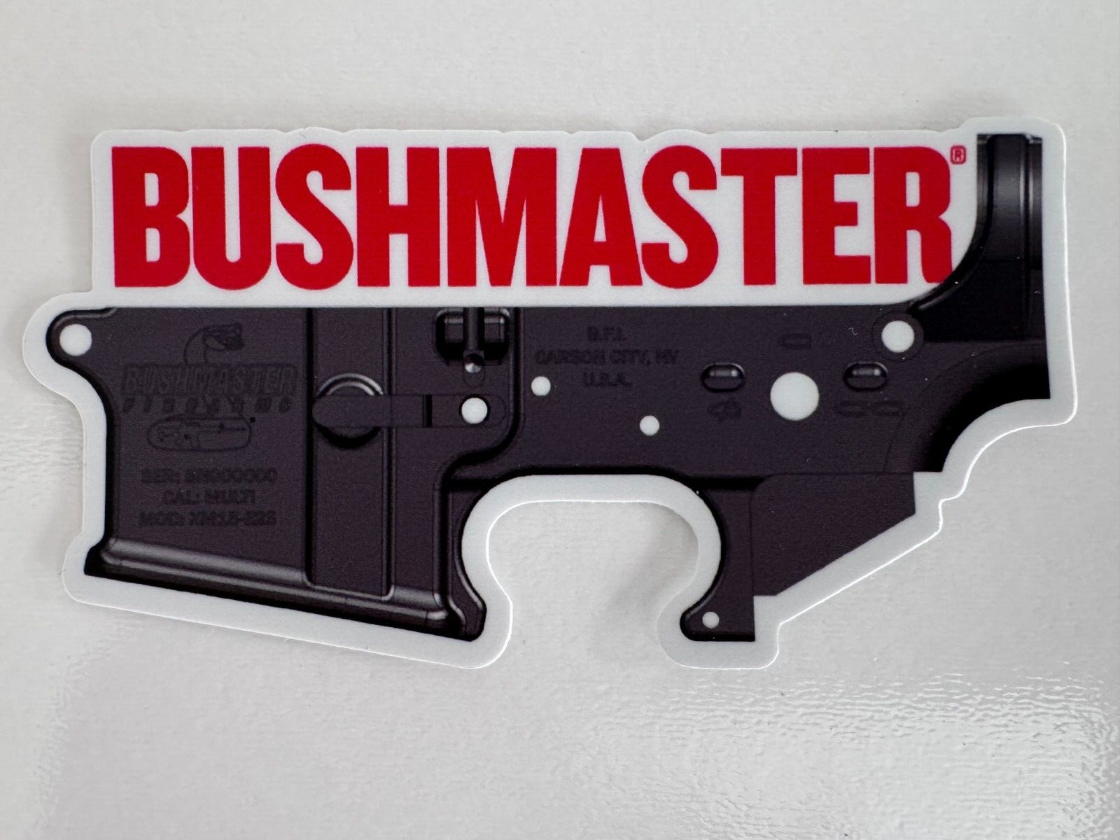 Shot Show 2025 BUSHMASTER 4.5 inch Sticker - $4.94