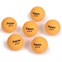 Penn Competition Grade 3-Star Table Tennis Balls  40Mm  6 Pack - $13.99