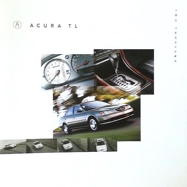 2000 Acura 3.2 TL sales brochure catalog 00 US 3.2TL Vigor - $8.00