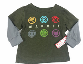NWT Boys 18M Infant Marvel Hulk Iron Man Spider-Man Short Sleeve T-Shirt Tee Top - £16.04 GBP