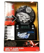 eKids Disney Star Wars Millennium Falcon Light Up Alarm Clock With Night... - $67.21 CAD