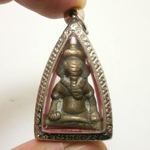 Lord Ganesh God of Success &amp; Wisdom blessed in 1980s Ganesha Ganapati elephant h - £37.56 GBP