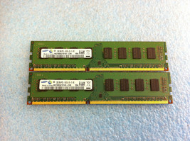 4GB (2x2GB) Samsung M378B5673FH0-CH9 PC3-10600U DDR3 RAM Memory -Tested - $30.12