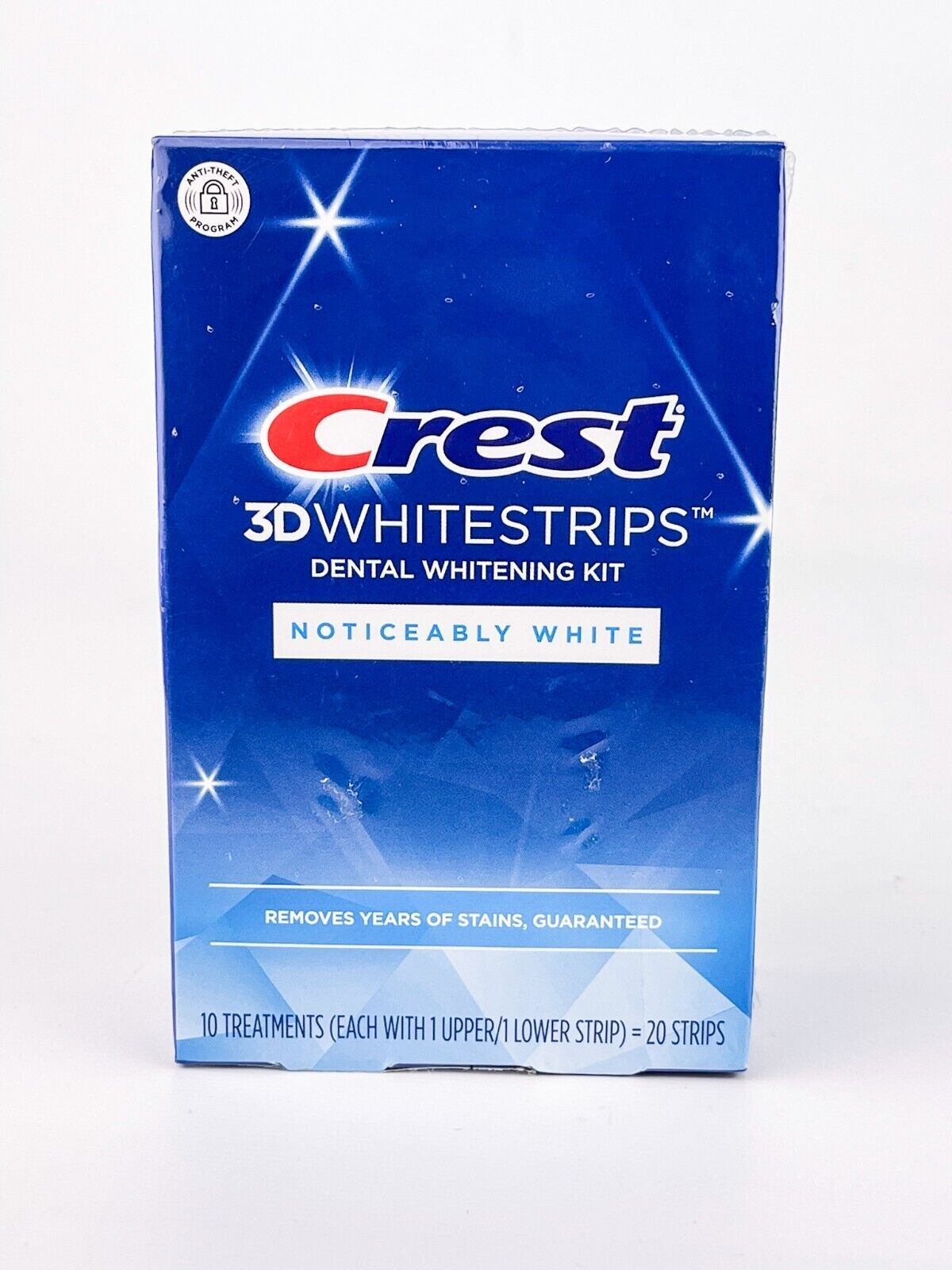 Crest Noticeably White Whitestrips 3D White Strips 91567325 BB 12/2025 - $22.20