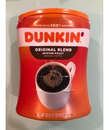 DUNKIN DONUTS ORIGINAL BLEND MEDIUM ROAST GROUND COFFEE 30OZ - £21.97 GBP