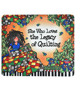 She Who Loves the Legacy of Quilting Mouse Pad - £10.26 GBP