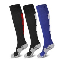 3 Pairs Soccer Socks, Sport Knee High Socks Calf Compression Athletic So... - £19.15 GBP