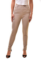 J BRAND Womens Trousers Luxe Sateen Slim Fit Stylish Brown Size 23W 485V080 - £60.19 GBP