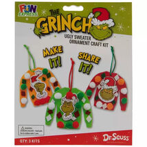 Fun Express Grinch Sweater Ornaments Foam Craft Kit - $26.72