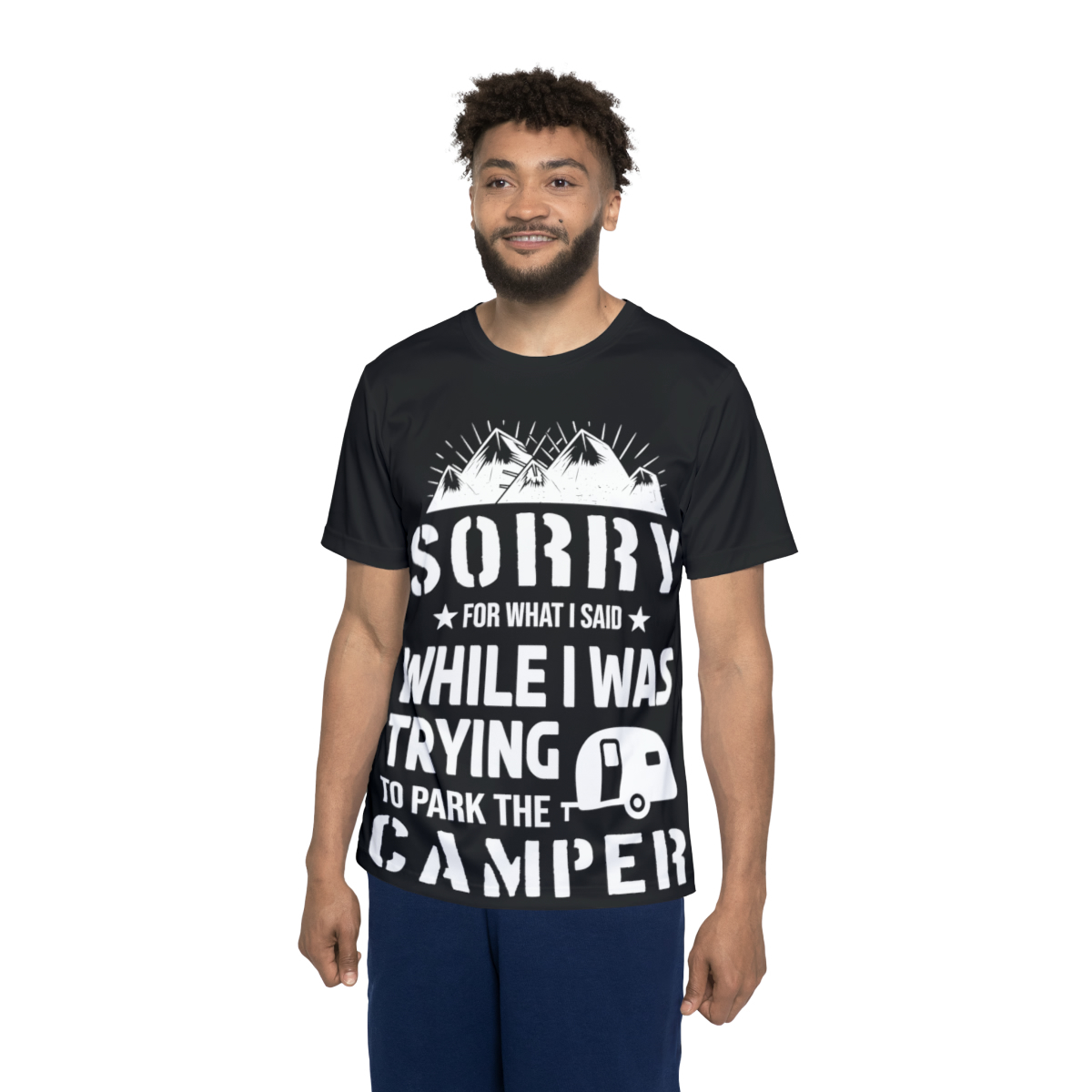 Primary image for Sorry for What I Said - Humorous Camper Parking Meme T-Shirt