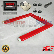 Horse Shoe Scale OP-932 Floor Pallet Jack Scale 46&quot;x48&quot; 3,000 lb with Pr... - $1,495.00