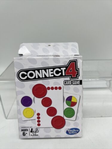 HASBRO Connect 4  Card Game NEW Stocking Stuffer Family Players Fun COMB... - $3.59