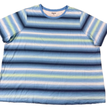 Lands End Women&#39;s Plus Size Relaxed Supima Cotton Crew Neck T-Shirt 3X - $29.69