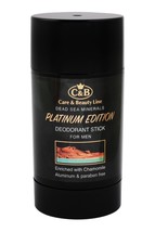 C&amp;B Déodorant Stick Platnium Edition w/ Dead Sea Minerals Long Lasting M... - $9.49