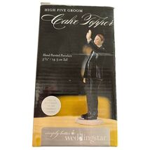 Weddingstar High Five Groom Porcelain Figurine Cake Topper New Open Box - $29.69