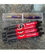 5 TRUMP PENS 1 EAGLE SEAL BLUE METAL + 4 RED PLASTIC MAGA GOP REPUBLICAN... - $26.55
