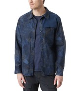 Bass Outdoor Utility Shacket Men&#39;s Small Navy Rock Camo Ripstop Shirt Ja... - €34,10 EUR