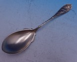 Japanese Whiting Sterling Silver Berry Spoon Stippled Bowl plain band 8 ... - $305.91