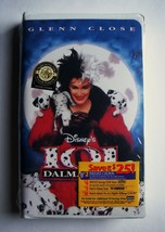 101 Dalmatians VHS 1997 Disney Glenn Close Live Action Family Classic NEW SEALED - £16.17 GBP