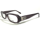 Chloe Gafas Monturas CL1149 C04 Violeta Plata Rectangular Completo Rim 5... - $32.35