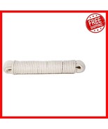 Versatile 200 Foot Cotton Braided Clothesline - Low Stretch, Holds 13 Po... - $605.55 MXN
