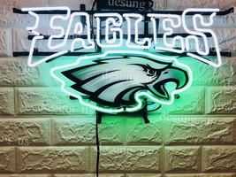 New Philadelphia Eagles Beer Can Neon Sign 24&quot; with HD Vivid Printing - £203.27 GBP