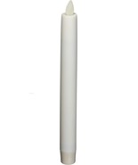 Reallite Flameless Taper Candle 8&quot; Ivory Battery LED with Timer Moving F... - €21,02 EUR