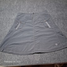 Mountain Hardwear Skirt Women Size 32 Gray With Pockets Knee Length - €17,07 EUR
