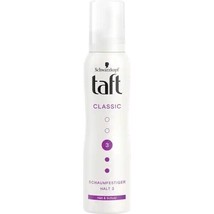 Schwarzkopf Taft CLASSIC Hair Mousse for all hair types 150ml Level 3 -FREE SHIP - $14.36