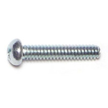 #6-32 x 3/4&quot; Zinc Phillips Round Head Machine Screws (48 pcs.) - $13.42