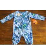 Wonder Nation One (1) Piece Sleeper ~ Tie Dye Pattern ~ 0/3 Months ~ Zip... - $285.35 MXN