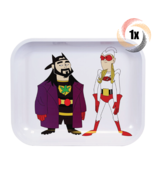 1x Tray Famous Brandz Large Aluminum Rolling Tray | Bluntman &amp; Chronic D... - $26.97 CAD