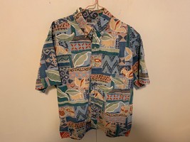 REYN SPOONER Hawaiian Traditional . Classics Men&#39;s Hawaiin Shirt, EUC, M... - £20.57 GBP
