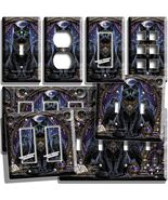 WHIMSIGOTH BLACK CAT CROWS DARK MAGIC LIGHT SWITCH OUTLET WALL PLATES GO... - $8.99+